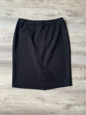 Talbots Petite Black Refined Ponte Pencil Skirt 6P